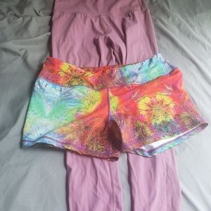 Born Primitive Wodapalooza Rainbow Shorts